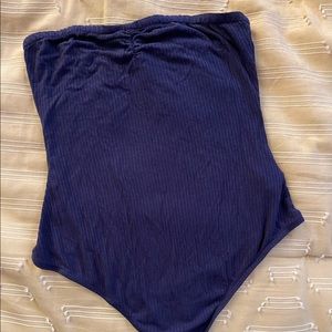 Tubetop/ Bodysuit Navy Blue sz S